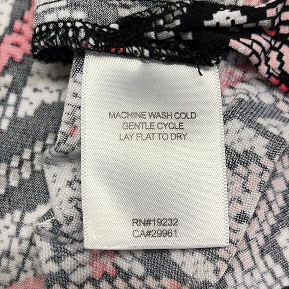 Alfred Dunner Women’s Abstract BoatNeck 3/4 Sleeves Pullover Shirt- LP - Picture 13 of 13